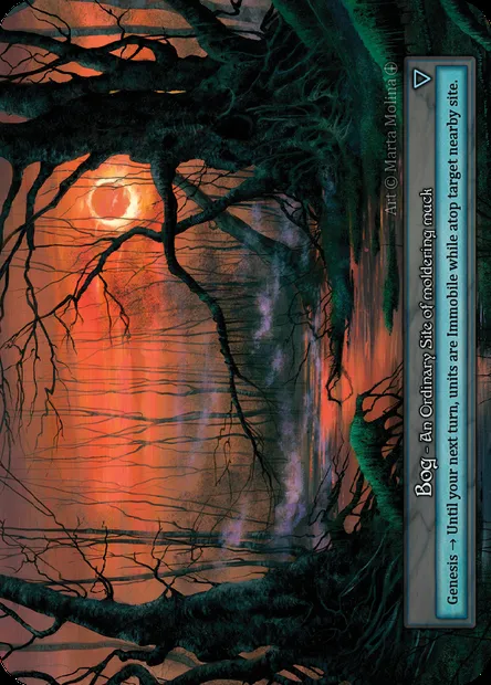 Bog, Sorcery card ATH 188 — Arthurian Legends set