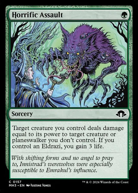 Horrific Assault, Magic card MH3 157 — Modern Horizons 3 set