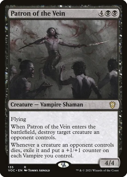 Patron of the Vein, Magic card VOC 135 — Crimson Vow Commander set