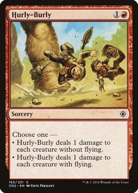 Tohu-bohu, carte Magic CN2 165 — extension Conspiracy: Take the Crown