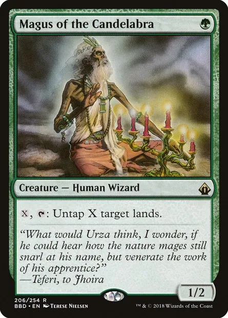 Mage du Candélabre, carte Magic BBD 206 — extension Battlebond