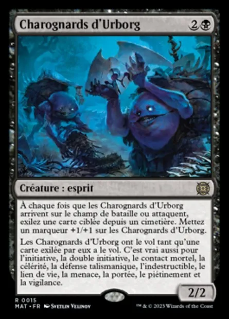 Charognards d'Urborg, carte Magic MAT 15 — extension L'invasion des machines : le jour d'après