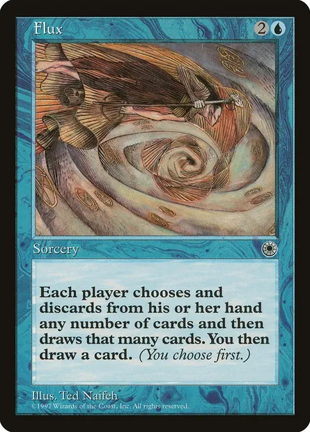 Flux, Magic card POR 55 — Portal set