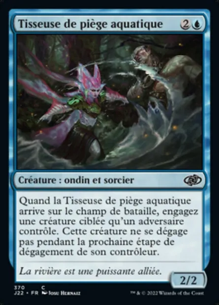 Tisseuse de piège aquatique, carte Magic J22 370 — extension Jumpstart 2022