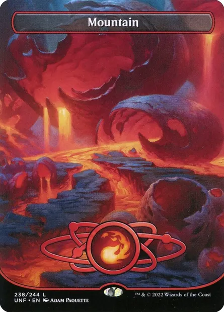 Mountain, Magic card UNF 238 — Unfinity set
