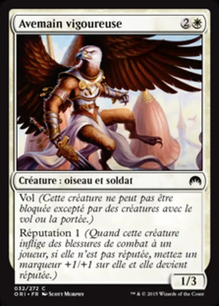 Avemain vigoureuse, carte Magic ORI 32 — extension Magic Origines