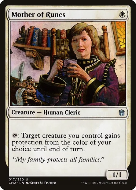 Mother of Runes, Magic card CMA 17 — Commander Anthology set