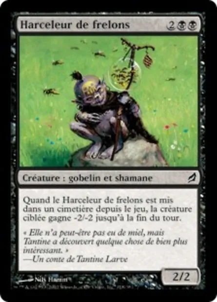 Harceleur de frelons, carte Magic LRW 118 — extension Lorwyn