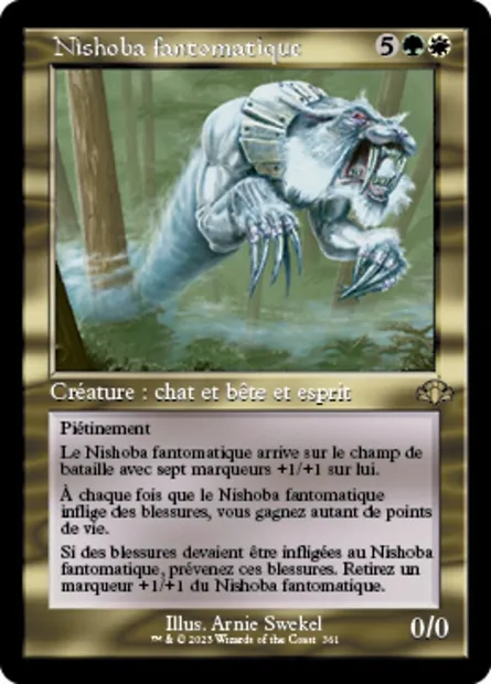 Nishoba fantomatique, carte Magic DMR 361 — extension Dominaria Remastered