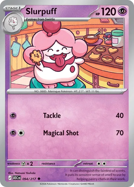 Slurpuff, Pokémon card ASC 094 — Ascended Heroes set