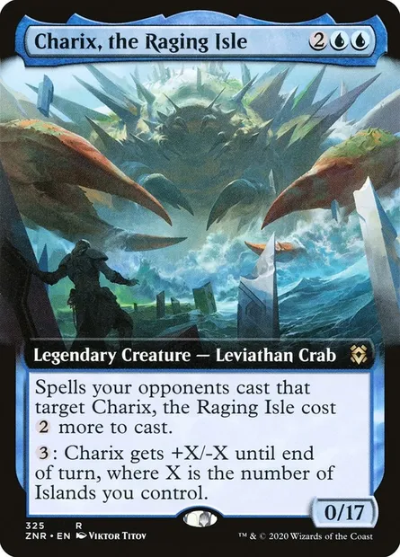 Charix, the Raging Isle, Magic card ZNR 325 — Zendikar Rising set