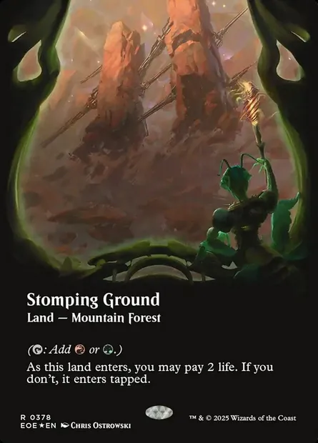 Stomping Ground, Magic card EOE 378 — Edge of Eternities set