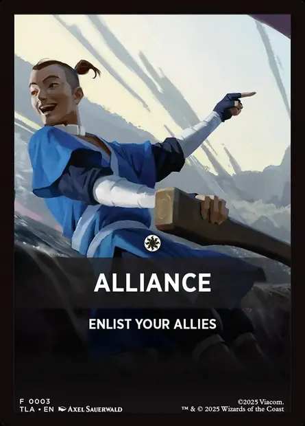 Alliance, Magic card JTLA 3 — Avatar: The Last Airbender Jumpstart Front Cards set