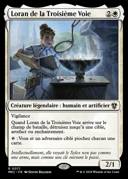 Loran de la Troisième Voie, carte Magic MKC 71 — extension Murders at Karlov Manor Commander