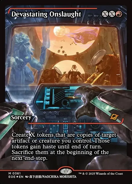 Carnage dévastateur, carte Magic EOE 361 — extension Edge of Eternities