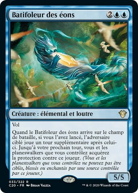 Batifoleur des éons, carte Magic C20 33 — extension Commander 2020