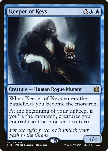 Keeper of Keys, Magic card CN2 34 — Conspiracy: Take the Crown set
