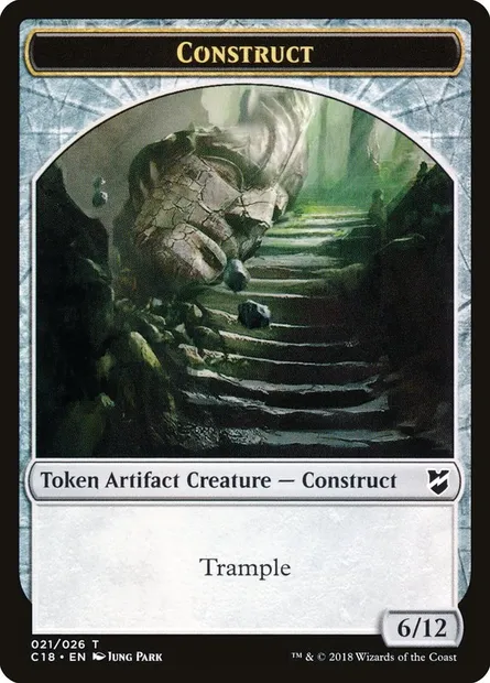Construct, Magic card TC18 21 — Commander 2018 Tokens set
