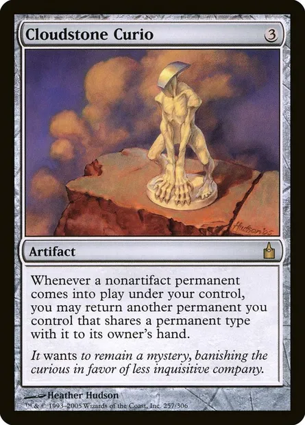 Cloudstone Curio, Magic card RAV 257 — Ravnica: City of Guilds set