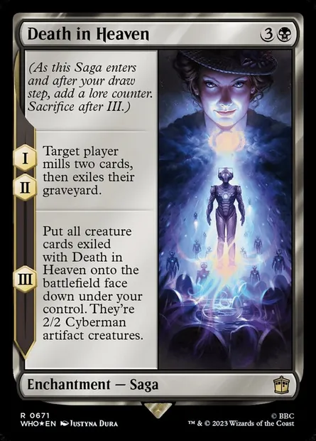 Death in Heaven, Magic card WHO 671 — Doctor Who set