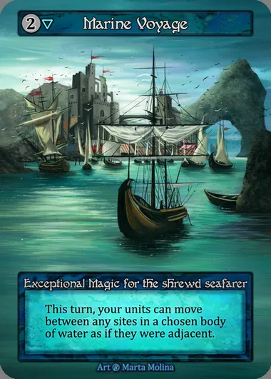 Marine Voyage, Sorcery card BET 237 — Beta set