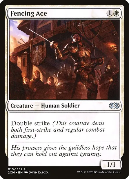 Fencing Ace, Magic card 2XM 15 — Double Masters set