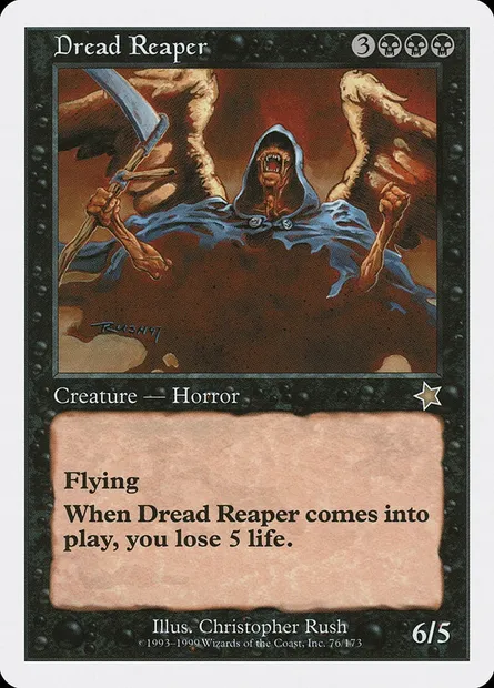 Dread Reaper, Magic card S99 76 — Starter 1999 set