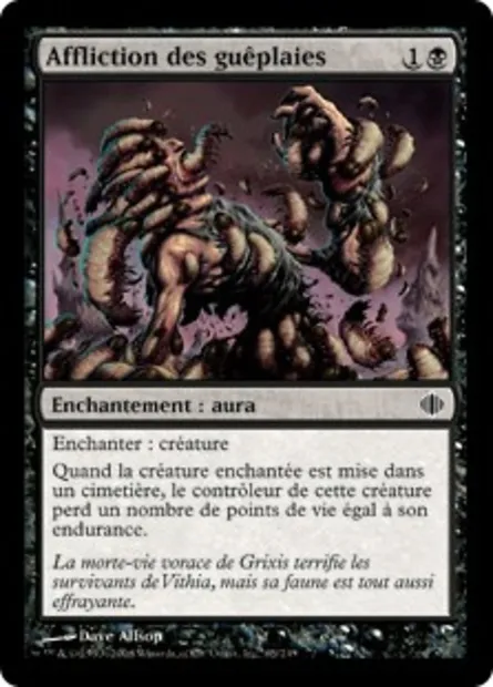 Affliction des guêplaies, carte Magic ALA 65 — extension Les éclats d'Alara