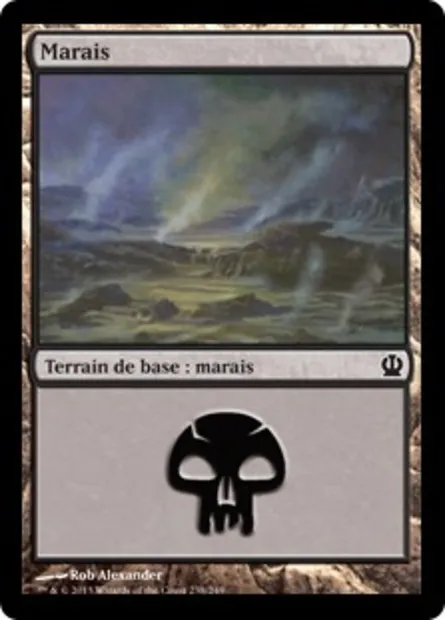 Marais, carte Magic THS 238 — extension Theros