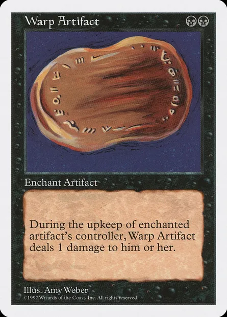Warp Artifact, Magic card 5ED 204 — Fifth Edition set
