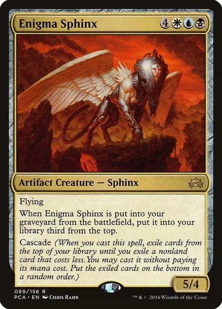 Enigma Sphinx, Magic card PCA 89 — Planechase Anthology set