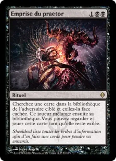 Emprise du praetor, carte Magic NPH 71 — extension La Nouvelle Phyrexia