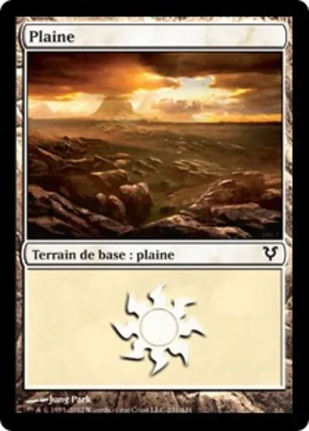 Plaine, carte Magic AVR 231 — extension Avacyn ressuscitée