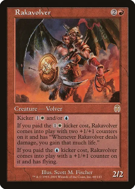 Rakavolver, Magic card APC 68 — Apocalypse set