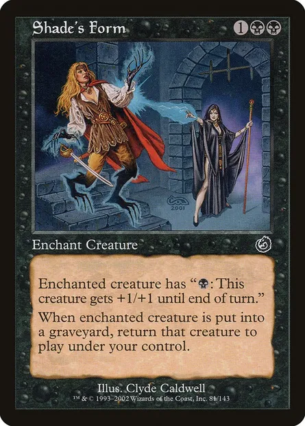 Shade's Form, Magic card TOR 81 — Torment set