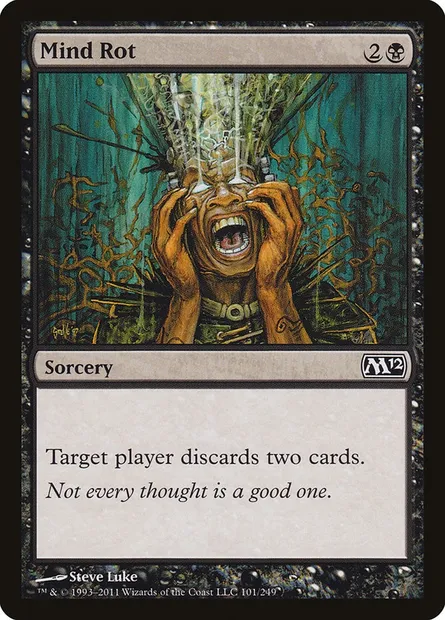 Mind Rot, Magic card M12 101 — Magic 2012 set