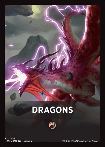 Dragons, Magic card FJ25 31 — Foundations Jumpstart Front Cards set
