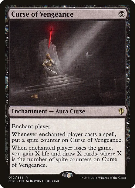 Curse of Vengeance, Magic card C16 12 — Commander 2016 set