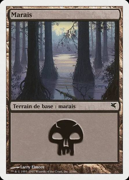 Swamp, Magic card PSAL E23 — Salvat 2005 set