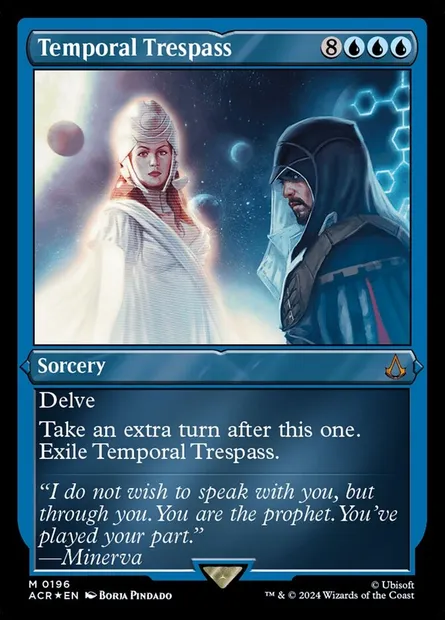 Temporal Trespass, Magic card ACR 196 — Assassin's Creed set