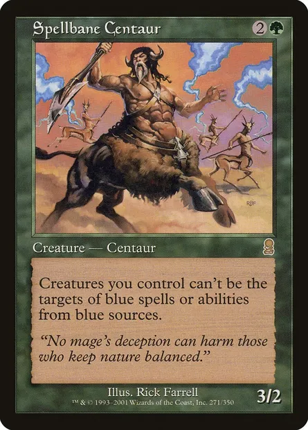 Spellbane Centaur, Magic card ODY 271 — Odyssey set