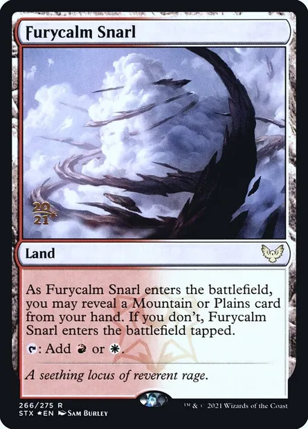Lacis calmerage, carte Magic PSTX 266s — extension Strixhaven: School of Mages Promos