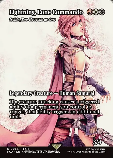 Isshin, Two Heavens as One, Magic card FCA 54 — Final Fantasy: Through the Ages set