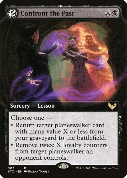 Confront the Past, Magic card STX 303 — Strixhaven: School of Mages set