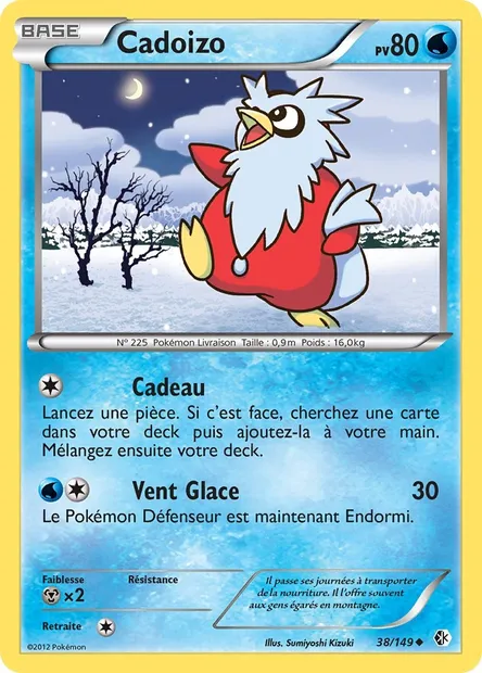 Cadoizo, carte Pokémon BCR 38 — extension Frontières Franchies