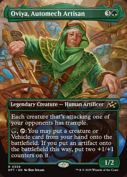 Oviya, Automech Artisan, Magic card DFT 359 — Aetherdrift set
