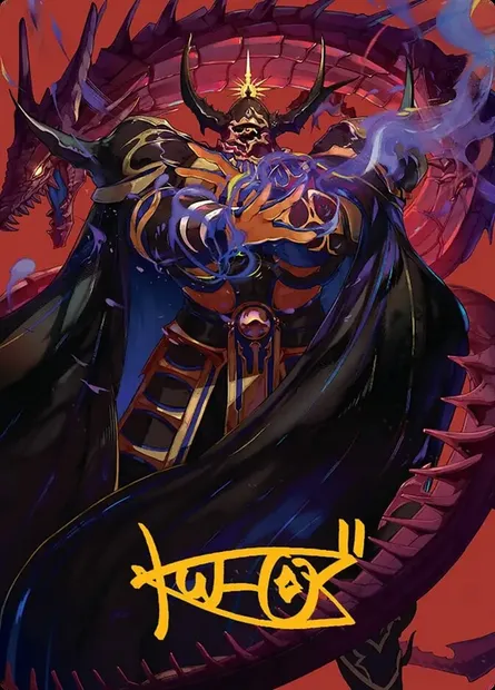Golbez, Crystal Collector // Golbez, Crystal Collector, Magic card AFIN 45 — Final Fantasy Art Series set