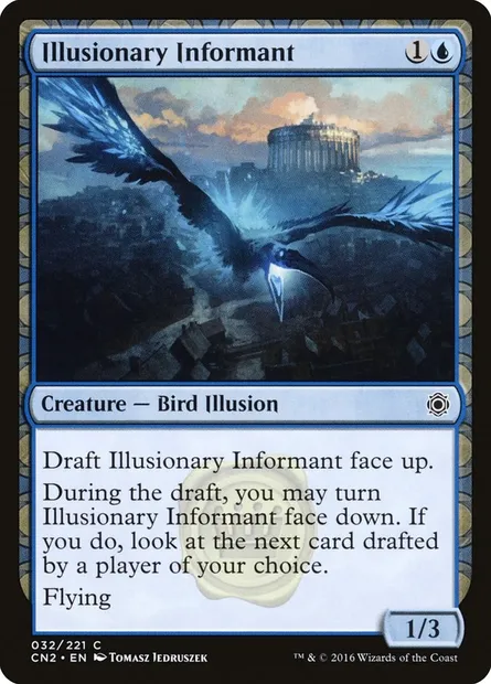 Illusionary Informant, Magic card CN2 32 — Conspiracy: Take the Crown set