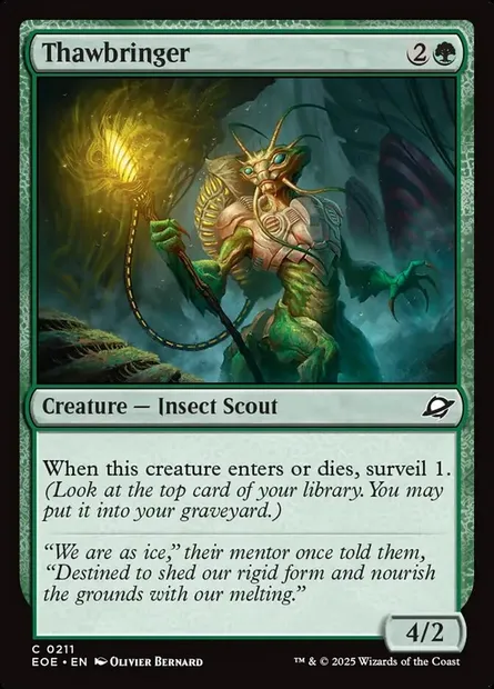 Thawbringer, Magic card EOE 211 — Edge of Eternities set