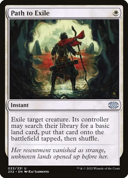 Path to Exile, Magic card 2X2 23 — Double Masters 2022 set
